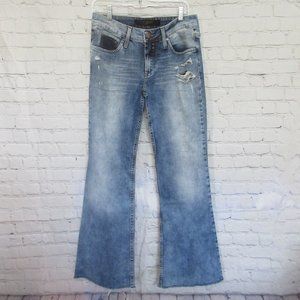 Damyller Jeans High Waisted Flare/Bell Bottoms